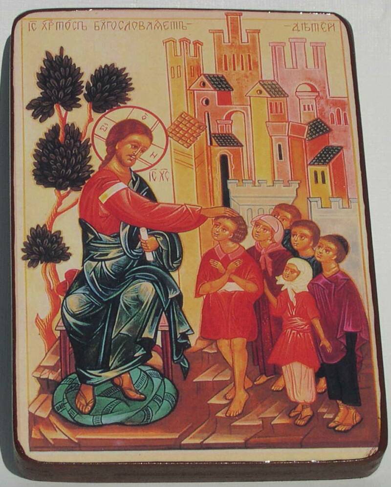 Jesus välsignar barnen